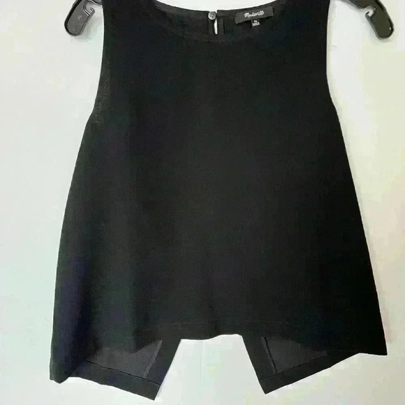Madewell Daynight Split Back Sleeveless Top - Picture 4 of 7
